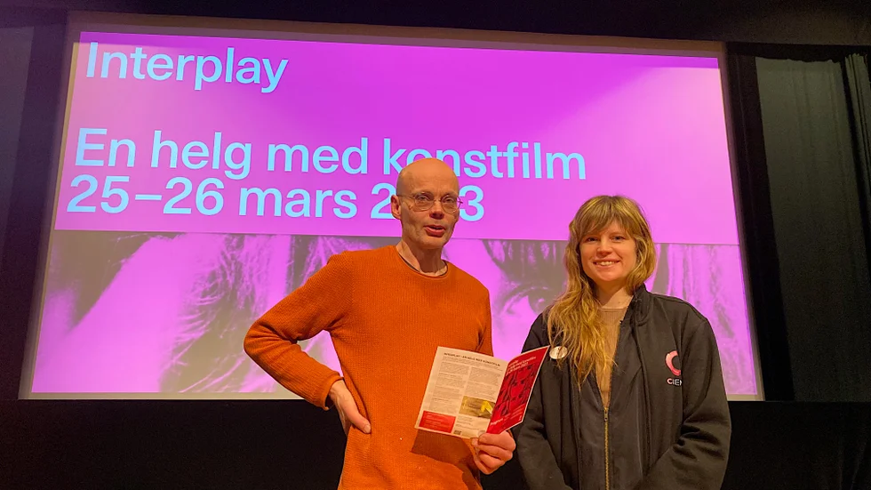 Konstfilm är något som blivit ganska bortglömt men som förtjänar att lyftas fram, menar arrangörerna Lars Jonsson från Verkstad och Elin Bennett från Cnema som utlovar en stark upplevelse och ett spännande formspråk.