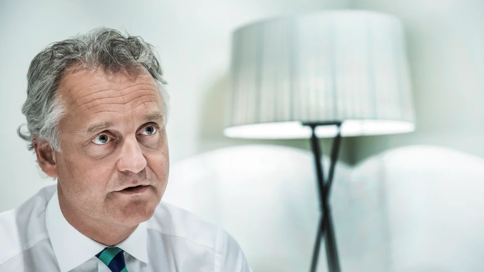 Alectas vd Magnus Billing. Arkivbild.