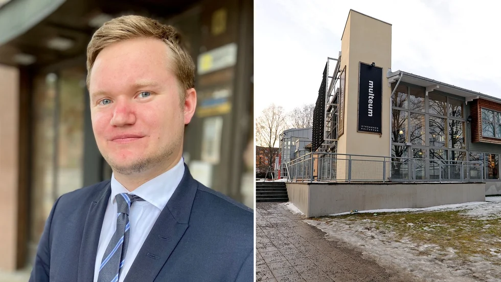 Anton Larsson Forsberg tror att den 40-åriga Strängnäsbon, som greps vid Multeum i slutet av oktober, hamnar i fängelse eftersom han fick kvarstanna i häktet efter huvudförhandlingen.
