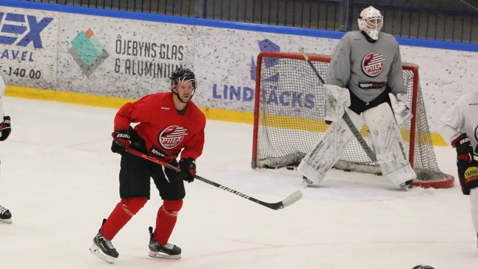 SHL-meriterade Mikael Lidhammar tränar med Piteå Hockey