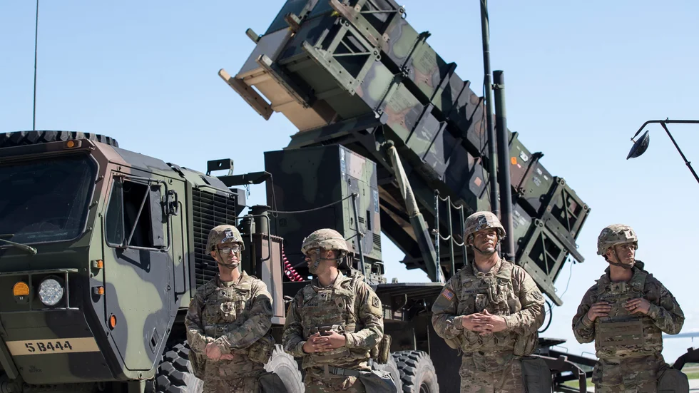 Luftvärnssystemet Patriot ska skickas till Ukraina. Arkivbild.