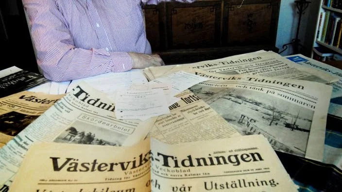 Avliden. Ingvar Gustafsson har prenumererat på VT sedan 1936.