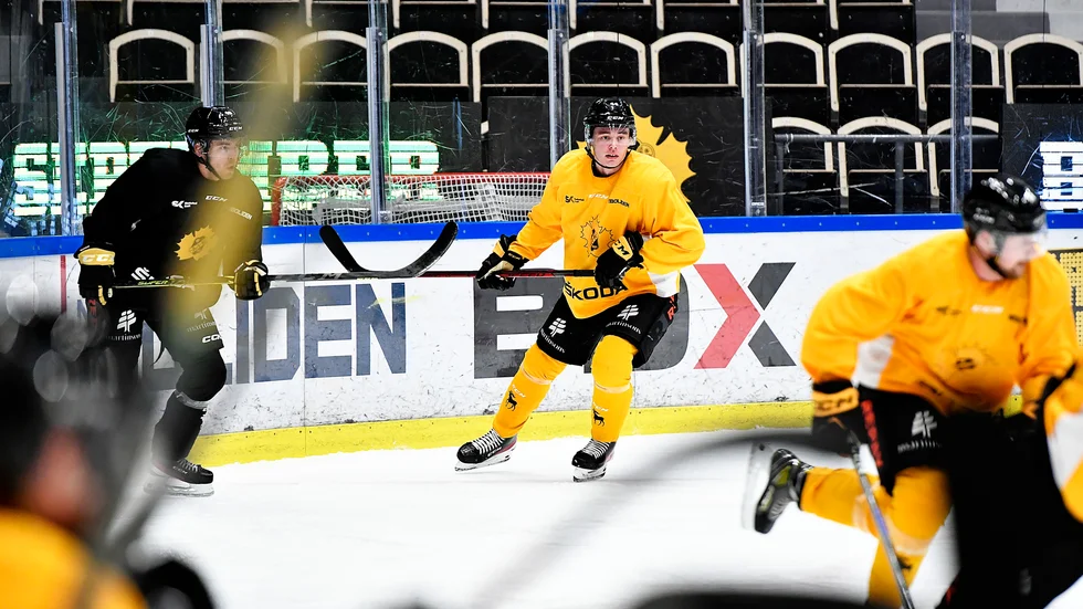 Elias Salomonsson har visat framfötterna under försäsongen. Under fredagskvällen väntar säsongens första tävlingsmatch när Davos gästar Skellefteå för CHL-premiären.