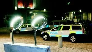 Stämmer inte. Krister Örnfjäder (s) anser att Anders Åkesson (c) far med osanning när det gäller socialdemokraternas satsning på fler poliser.                                                                                      Foto: Rolf Höjer/Scanpix