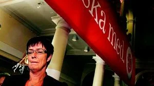Kan bli ny S-ledare. Det finns ingen stor motkandidat till Mona Sahlin för posten som ordförande hos socialdemokraterna och Kalmar län säger ja. Foto: Scanpix