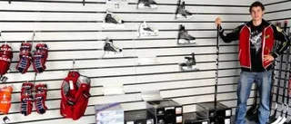 Premiär för Västerviks första ishockeybutik