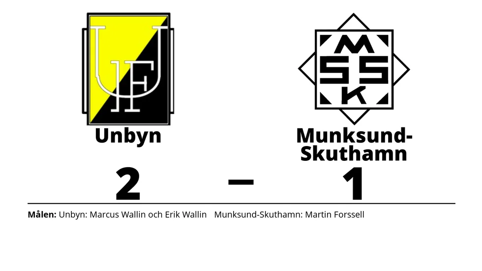 Unbyns IF vann mot Munksund/Skuthamns SK