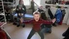 Ann-Charlotte Gustavsson, Calle Ernström, Tuva Li Hörnell, Elliot Engblad och Oscar Löf Carlén på förskolan Bollen. Arkivbild från april i år.