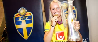 Stina kan prisas på Fotbollsgalan
