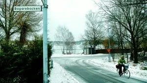 Gatan. Bagarebacken är en lite tvärgata till stora Königsmarksgatan som leder ner till S:ta Gertruds väg och Gamlebyviken.Foto: MATILDA AHL