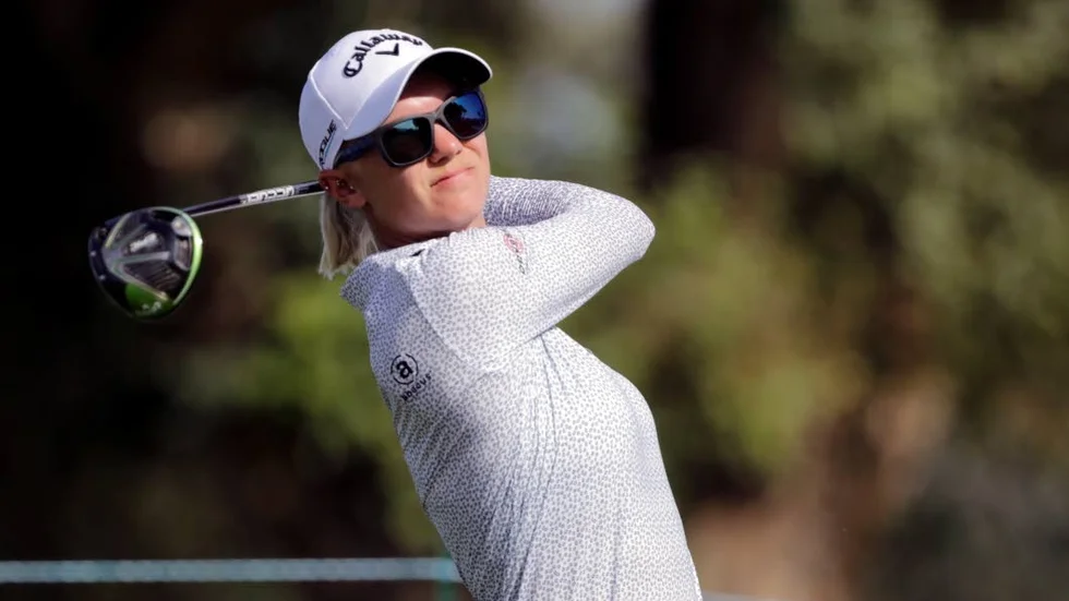 Madelene Sagström inledde "Uppvärmningen" inför nästa veckas US Open på ett strålande sätt.