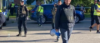 Lugnt när Paludan besökte Uppsala igen
