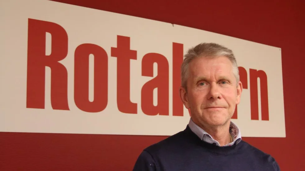 Fokus. Peder Olausson lägger kraften på Rotakorn Elctronics AB och räknar med kraftig tillväxt  i år.