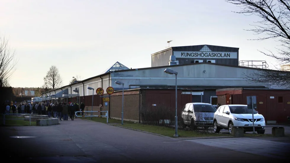Kungshöga gymnasium.