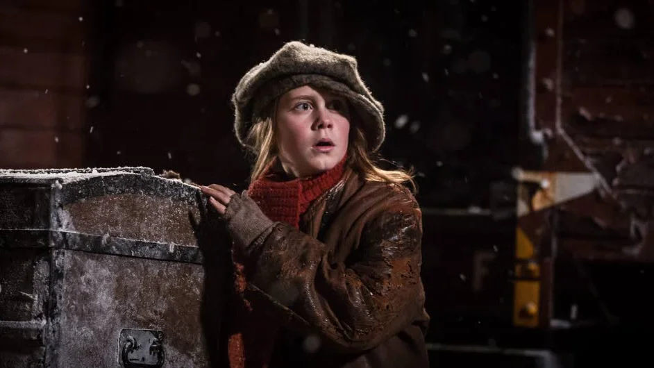 Filmstjärne. Tea Stjärne i rollen som Charlie i ”Tjuvarnas jul – trollkarlens dotter”. ?Foto: Baldur Bragason/Nordisk Film