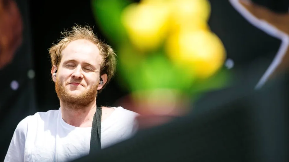 Åke Olofsson i Den Svenska Björnstammen stod på Bråvallafestivalens scen förra veckan.