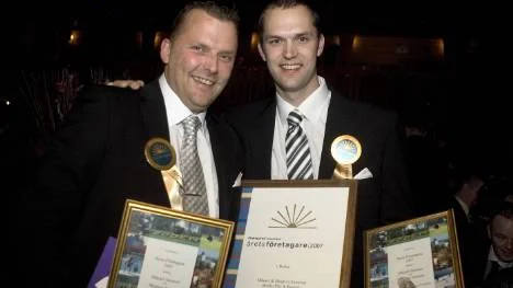 Delägarna Mikael och Magnus Jansson blev Årets företagare 2007. Året därpå fick de priset som Årets miljösatsande företagare.