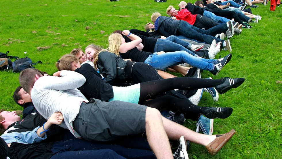I Linköping är nollning vanligt båda på gymnasierna och universitetet.