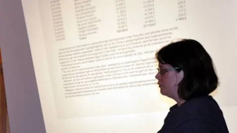 Ingela Karlsson redovisade läget  i barn- och grundskolenämnden.