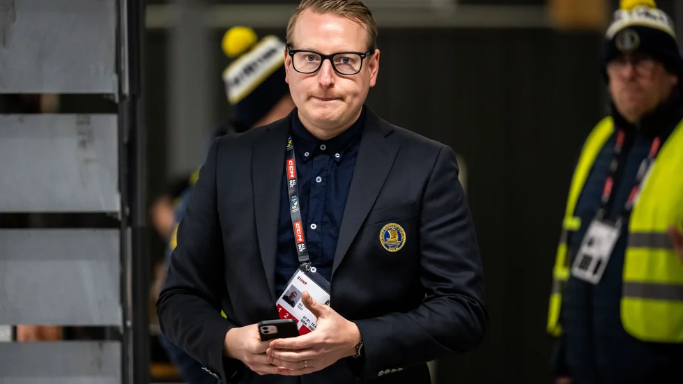 Svenska Ishockeyförbundets tävlingschef Magnus Mårtensson.