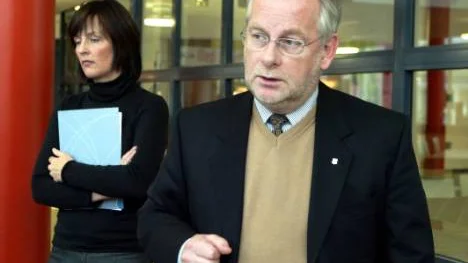 Gusten Granström, vd för Norrbotniabanan AB.FOTO: Göran Ström