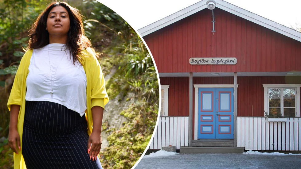 Melloartisten Kristin Amparo kommer till Boglösa hembygdsgård.