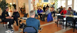 Polisen informerade - folket uteblev