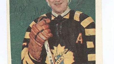 Hasse Svedberg i Skellefteådress på idolbild.