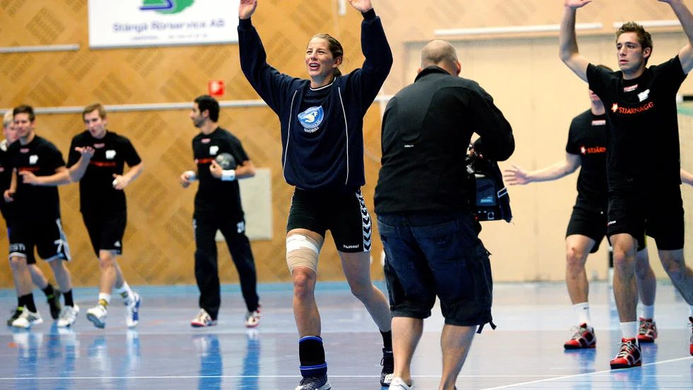 Matilda Boson är tillbaka i Linköpings sporthall. Foto: Tord Olsson