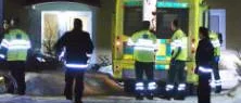 Man misshandlad med yxa i lägenhet