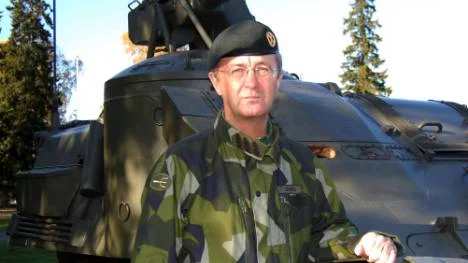 Överbefälhavaren, Håkan Syrén, är försiktigt optimistisk sedan regeringspartierna signalerat nya förutsättningar för försvaret.foto: leif hammarström