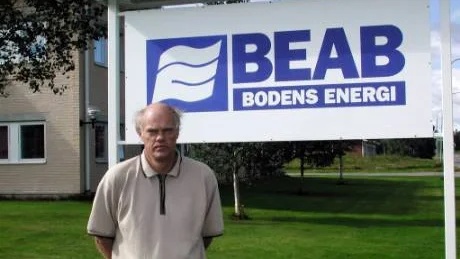 Henrik Adling, verkställande direktör i Bodens energibolag. FOTO: LENA TEGSTRÖM