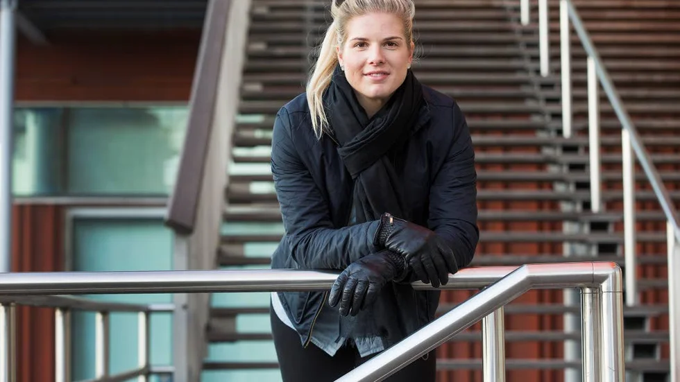 Skadad och rörd. Emma Nordin är överraskad och glad över stödet från fansen.