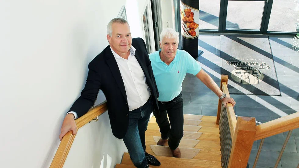 Bröderna Magnus och Matts Franzén trapppar upp verksamheten.
