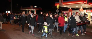 Tåg mot våld och droger i Ljungsbro