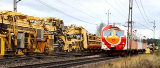 Förseningar i tågtrafiken kommer fortsätta
