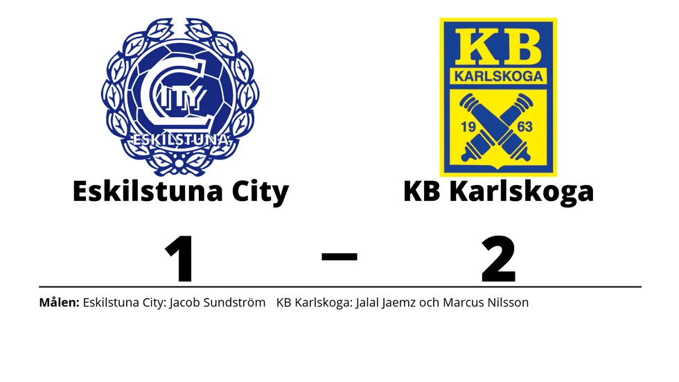 Eskilstuna City FK förlorade mot KB Karlskoga FF