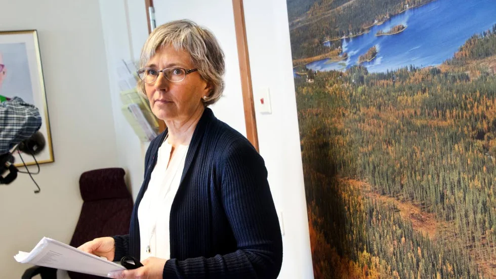 Positiv. Jeanette Wäppling (V), kommunalråd i Gällivare.