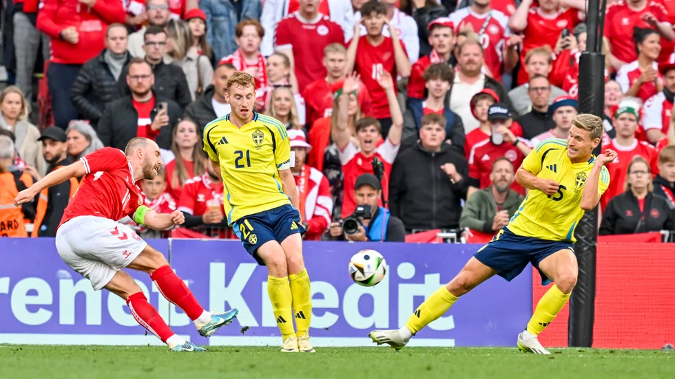 Eriksens sena mål blev avgörande.