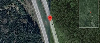 Trafikolycka på E4 - stopp i ett körfält