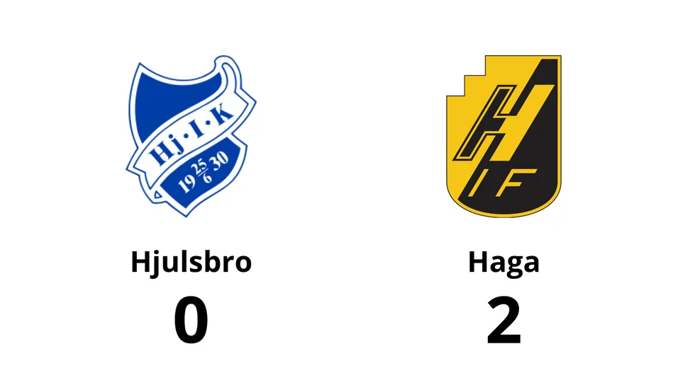 Hjulsbro IK förlorade mot IF Haga