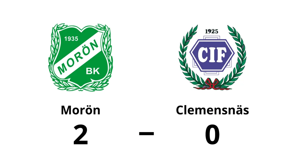 Morön BK vann mot Clemensnäs IF