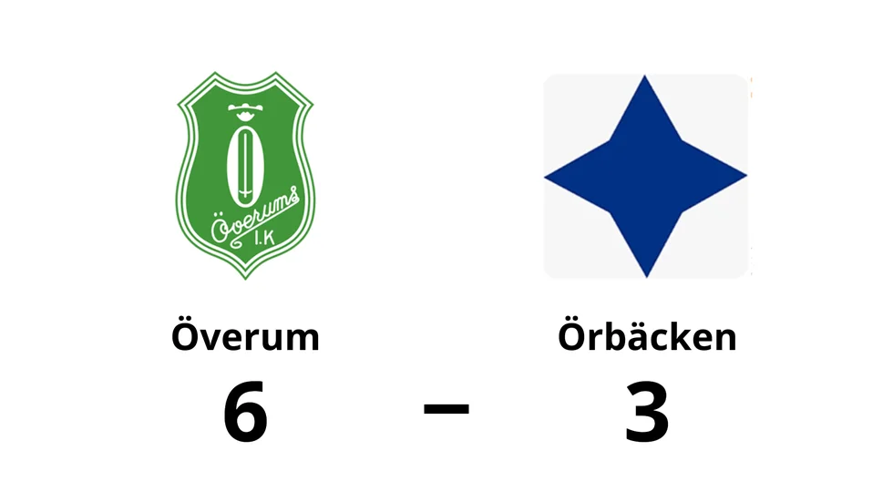 Överums IK vann mot FC Örbäcken