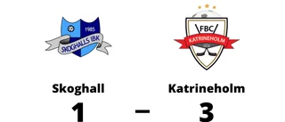 Katrineholm vann mot Skoghall
