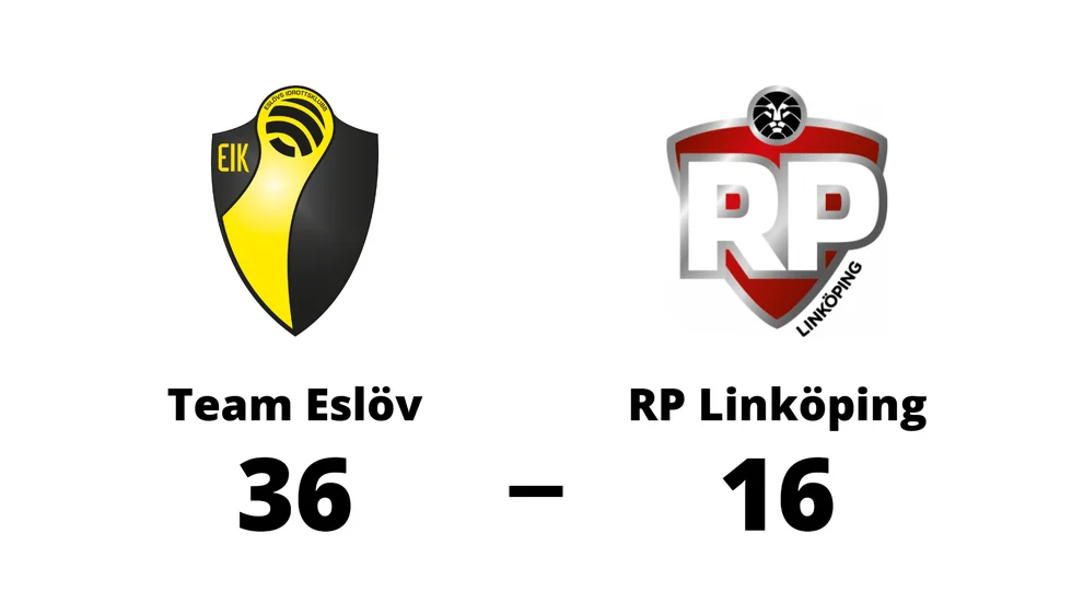 Eslövs IK Elit vann mot RP Linköping