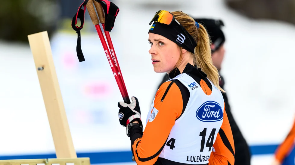 Luleåfostrade Lovisa Modig hade en jobbig dag då damerna körde 20 kilometer fristil på SM-veckan.