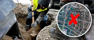 Kommunen gräver upp gata i Skellefteå – avstängd i månader