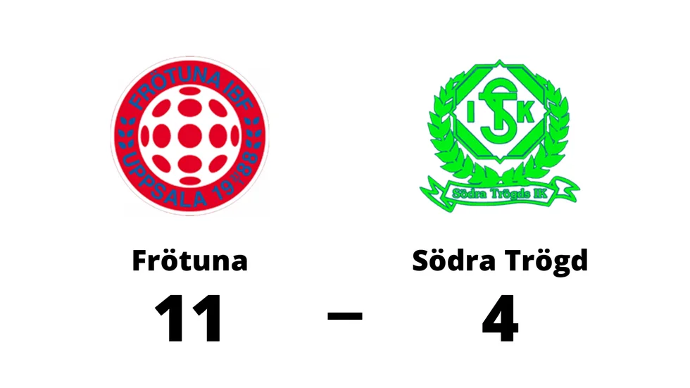 Frötuna IBF vann mot Södra Trögds IK