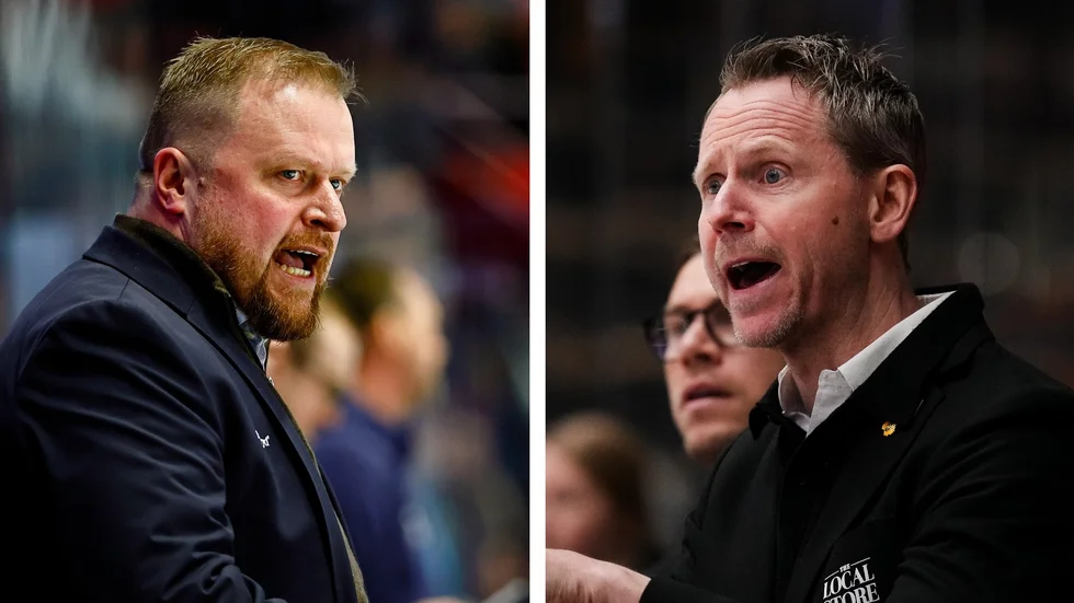 Linköping vs Skellefteå. Klas Östman vs Robert Ohlsson. Kompisarna ställs mot varandra i SM-slutspelet.