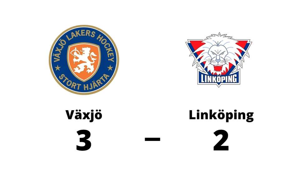 Växjö Lakers HC vann mot Linköpings HC